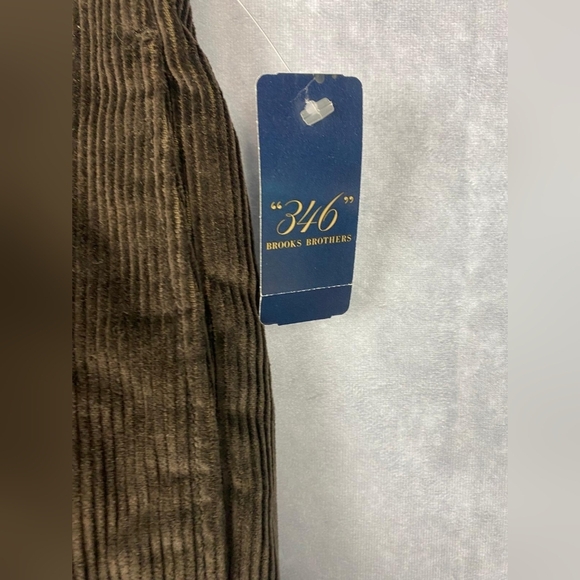Brooks Brother 346 Advantage Chino Corduroy Men's Browns Pants W38 L32 - Picture 5 of 9